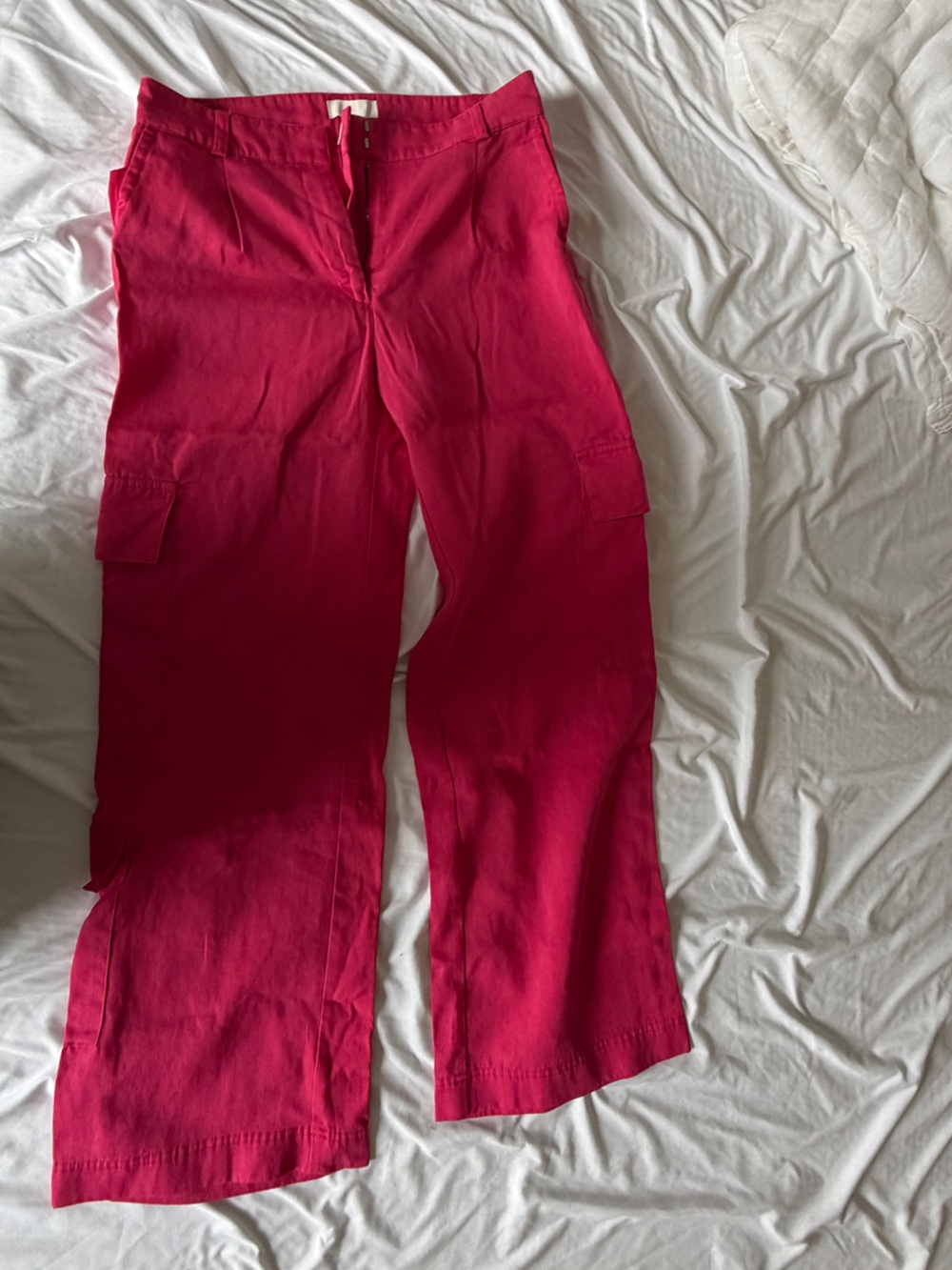 H&M pink Cargo Pants sz 4